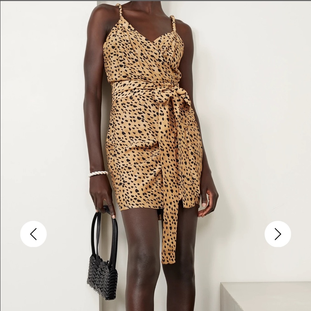 NWT Dress ViX Paula Hermanny Lassi Lyssa Leopard